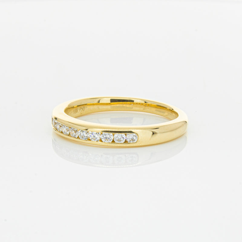 18ct Yellow Gold .25ct Diamond Ring-Ring-Walker & Hall