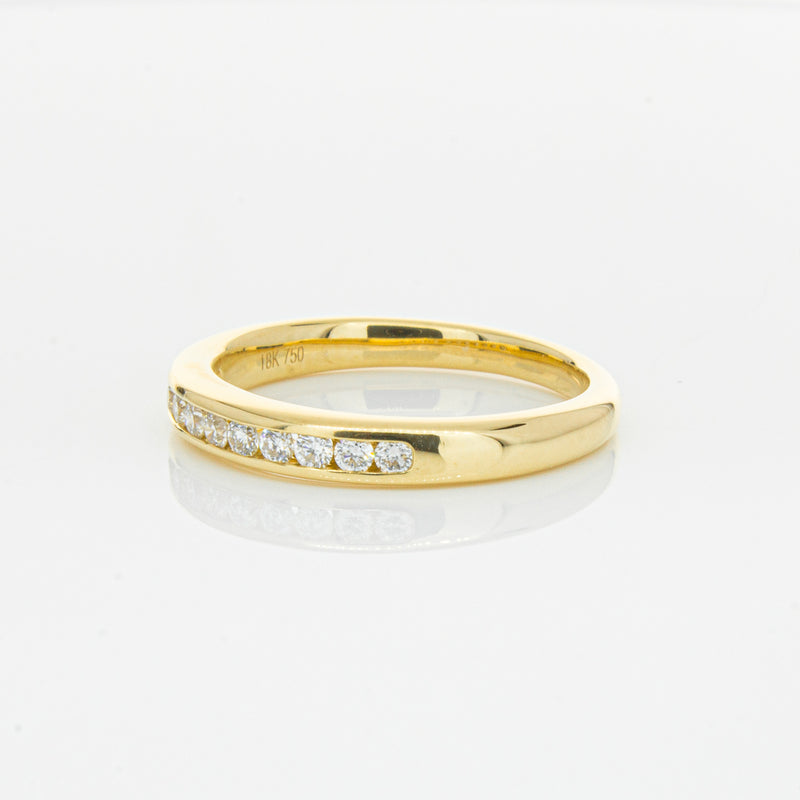 18ct Yellow Gold .25ct Diamond Ring-Ring-Walker & Hall