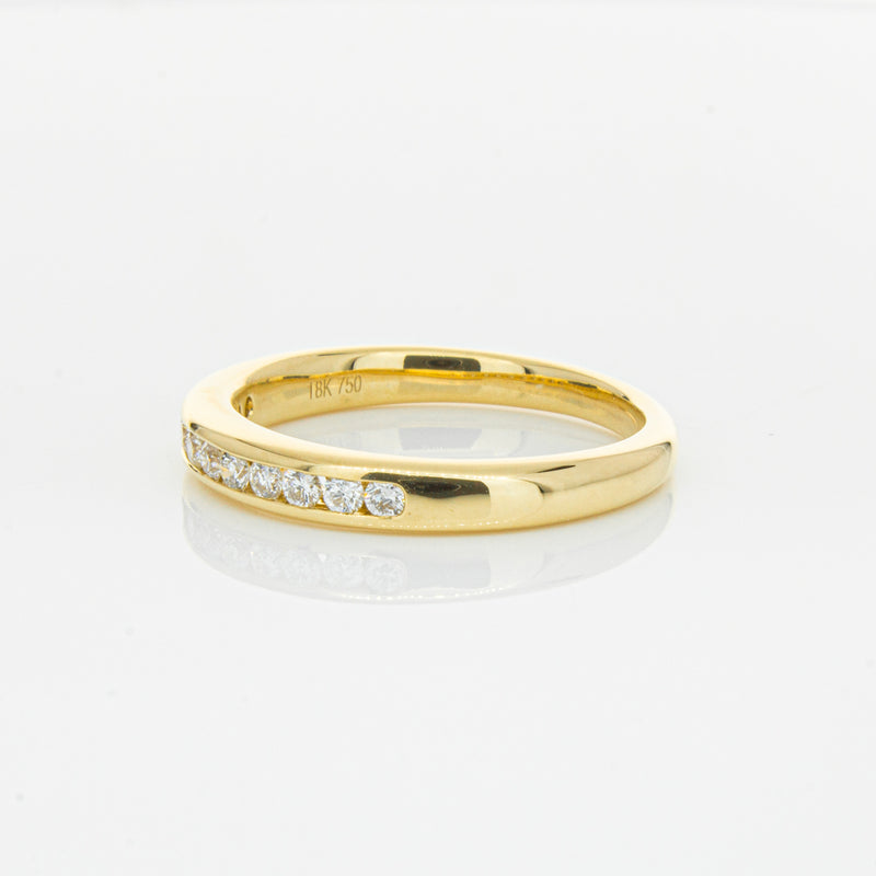 18ct Yellow Gold .25ct Diamond Ring-Ring-Walker & Hall