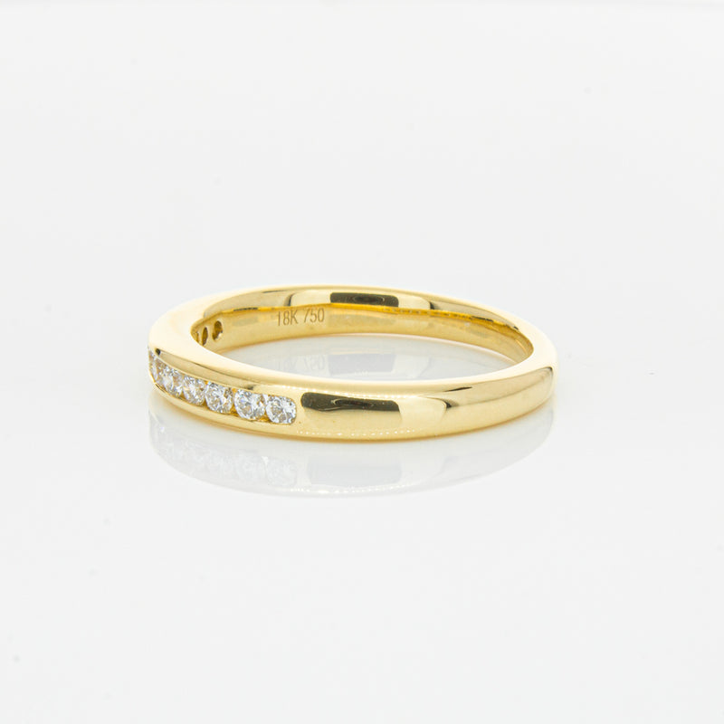 18ct Yellow Gold .25ct Diamond Ring-Ring-Walker & Hall