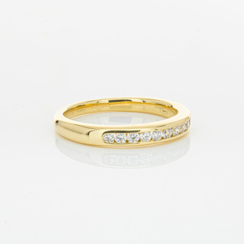18ct Yellow Gold .25ct Diamond Ring-Ring-Walker & Hall