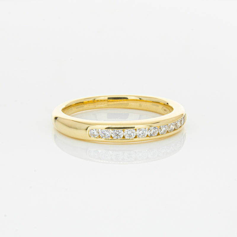 18ct Yellow Gold .25ct Diamond Ring-Ring-Walker & Hall