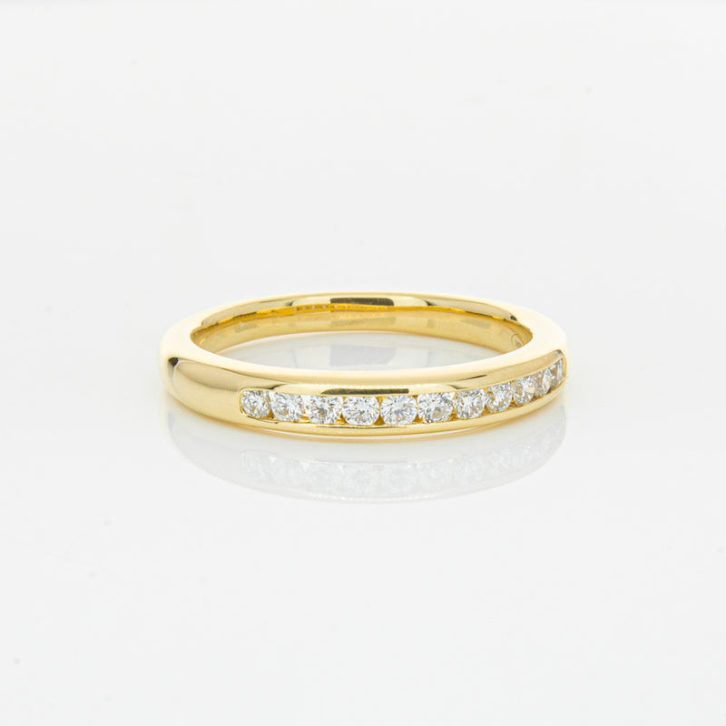 18ct Yellow Gold .25ct Diamond Ring-Ring-Walker & Hall