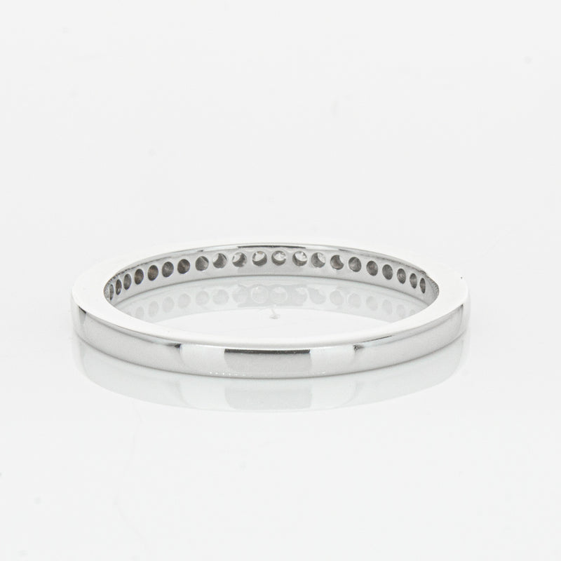 14ct White Gold Diamond Phoebe Band-Ring-Walker & Hall