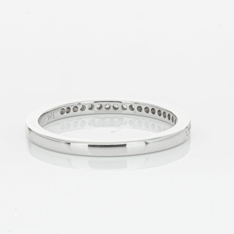 14ct White Gold Diamond Phoebe Band-Ring-Walker & Hall
