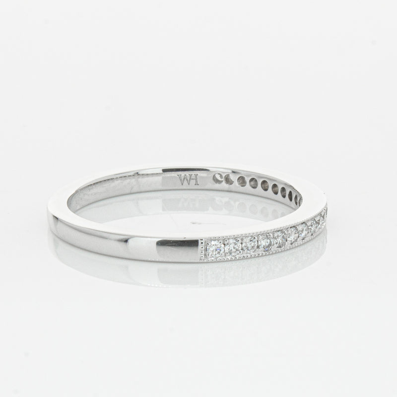 14ct White Gold Diamond Phoebe Band-Ring-Walker & Hall