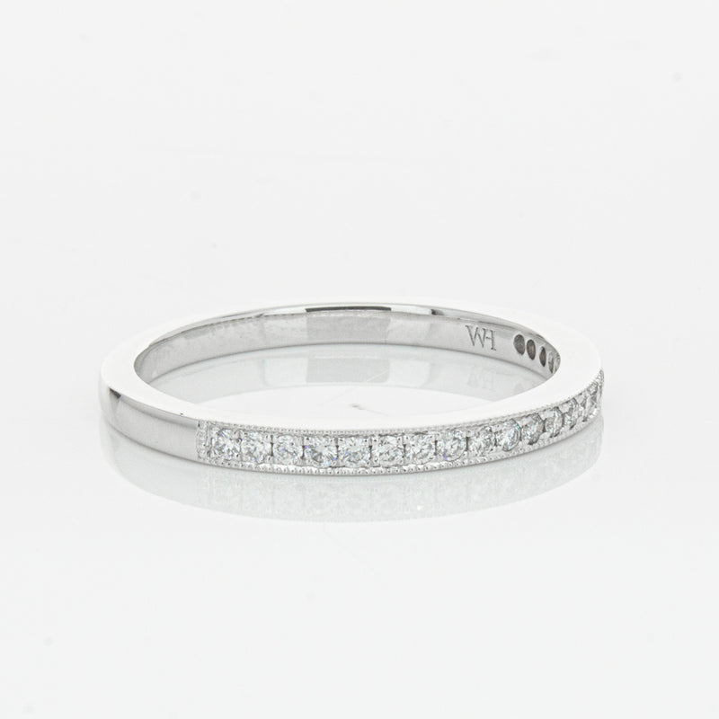 14ct White Gold Diamond Phoebe Band-Ring-Walker & Hall