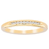 18ct Yellow Gold .09ct Diamond Band-Ring-Walker & Hall