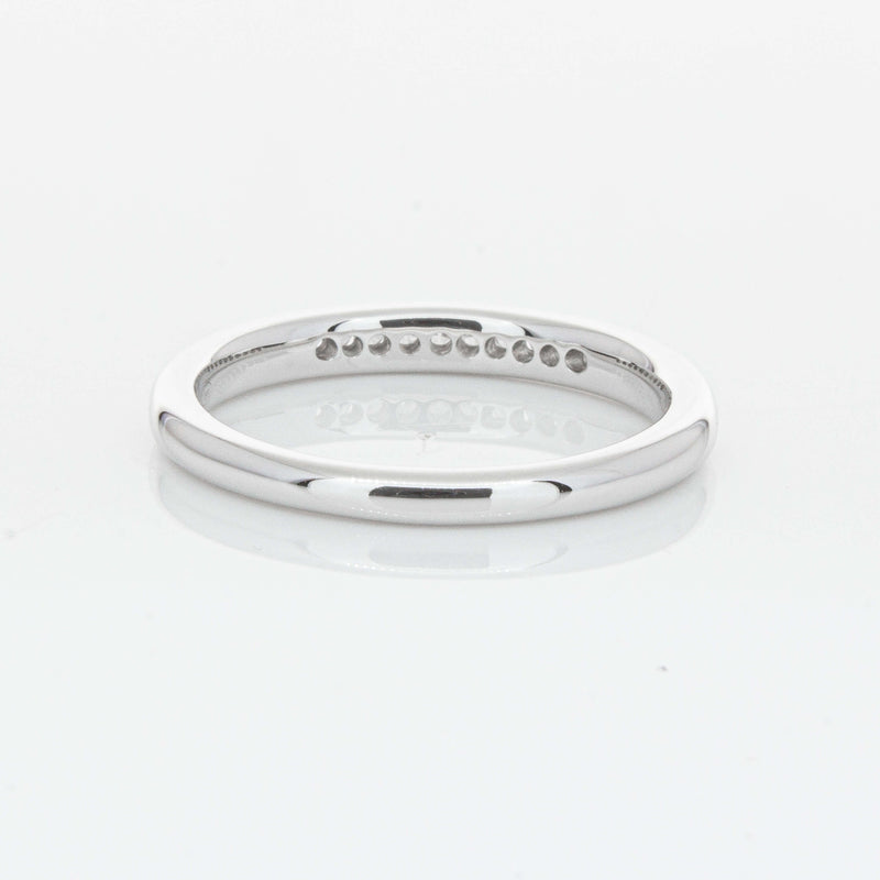 18ct White Gold .09ct Diamond Eternity Ring-Ring-Walker & Hall