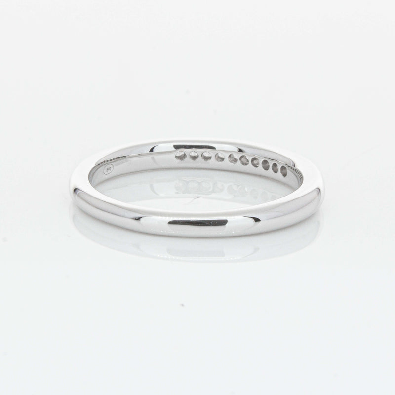 18ct White Gold .09ct Diamond Eternity Ring-Ring-Walker & Hall