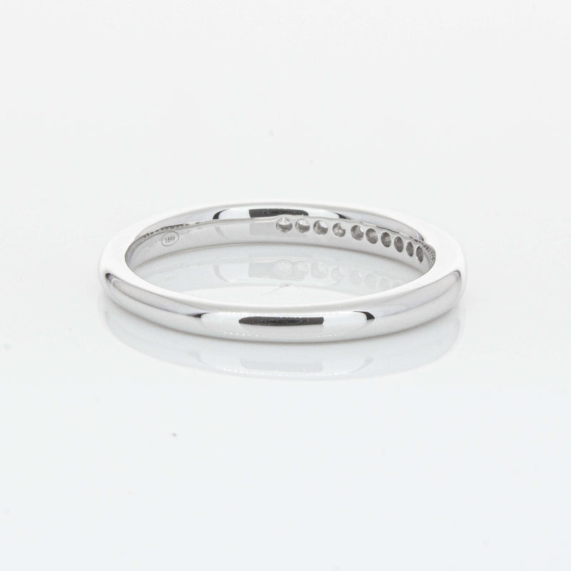 18ct White Gold .09ct Diamond Eternity Ring-Ring-Walker & Hall