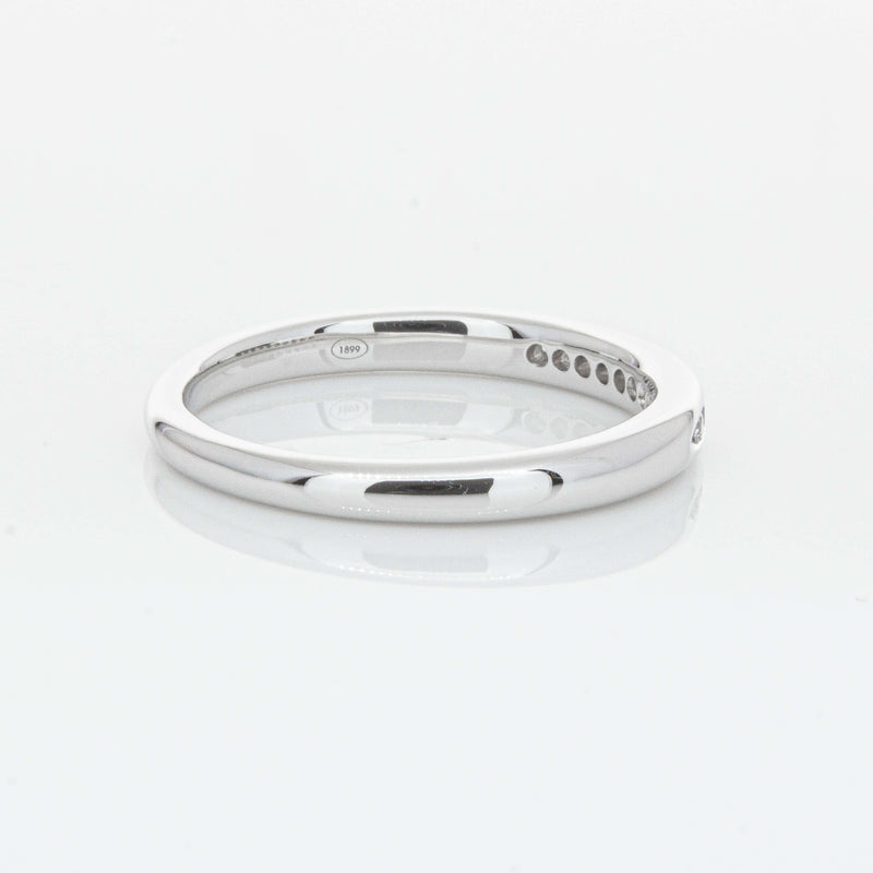 18ct White Gold .09ct Diamond Eternity Ring-Ring-Walker & Hall