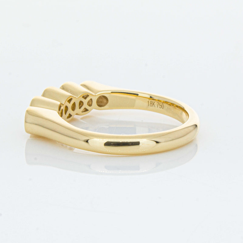 18ct Yellow Gold .78ct Diamond Five-Stone Natalia Ring-Ring-Walker & Hall