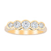 18ct Yellow Gold .78ct Diamond Five-Stone Natalia Ring-Ring-Walker & Hall
