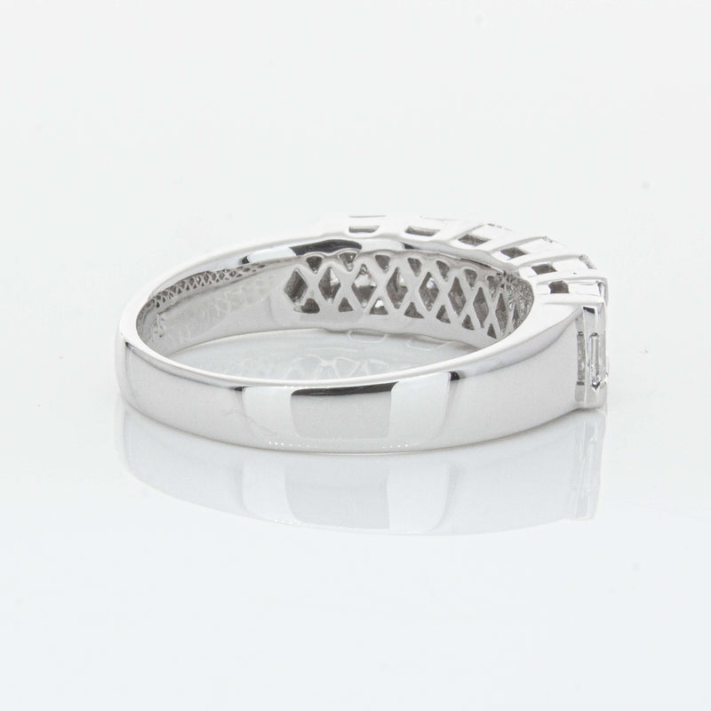 Deja Vu 18ct White Gold 1.12ct Diamond Band-Ring-Walker & Hall