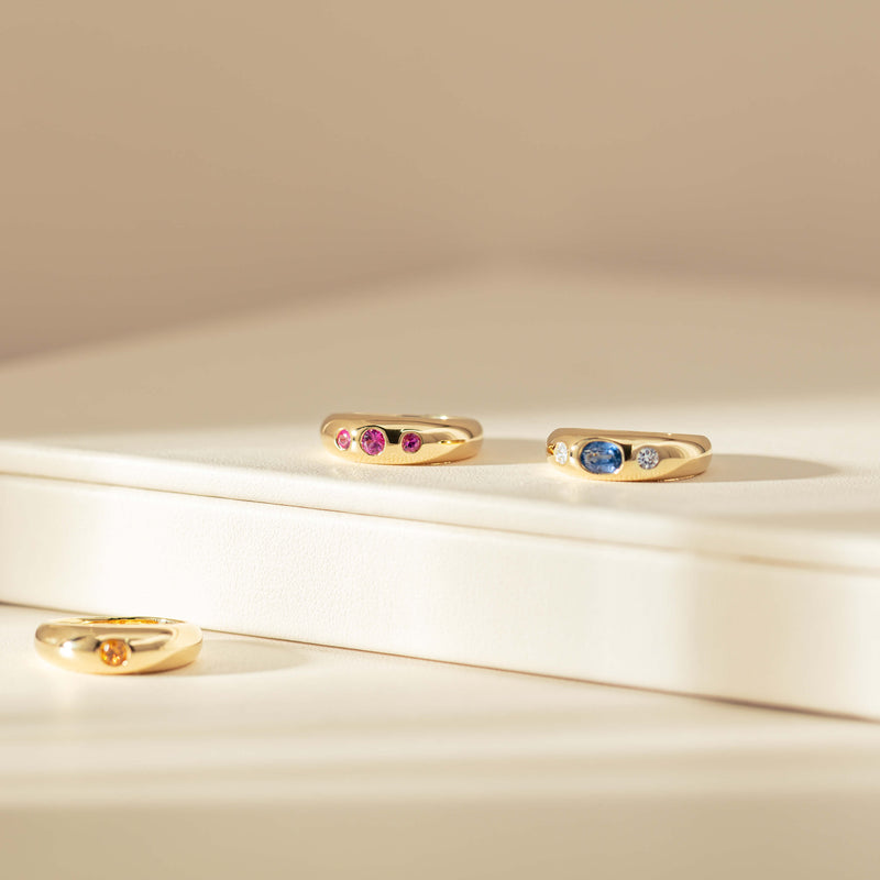 9ct Yellow Gold .16ct Fancy Diamond Kylie Ring-Ring-Walker & Hall