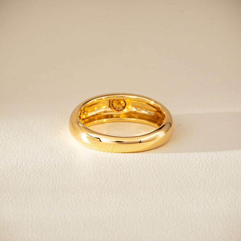 9ct Yellow Gold .16ct Fancy Diamond Kylie Ring-Ring-Walker & Hall