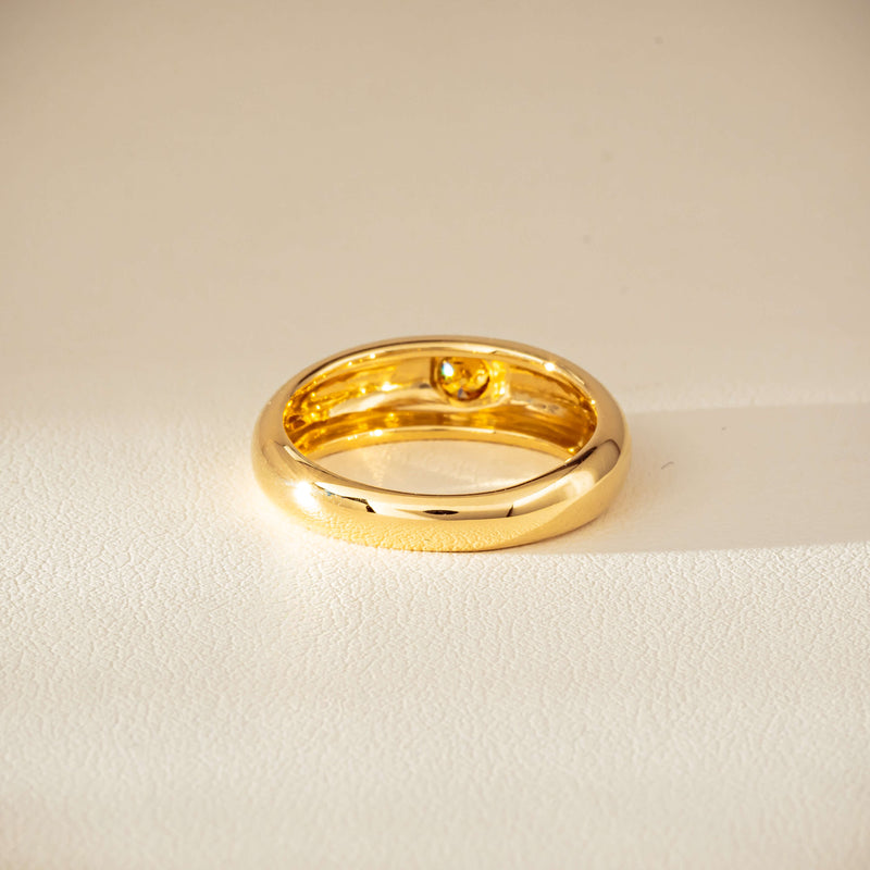 9ct Yellow Gold .16ct Fancy Diamond Kylie Ring-Ring-Walker & Hall