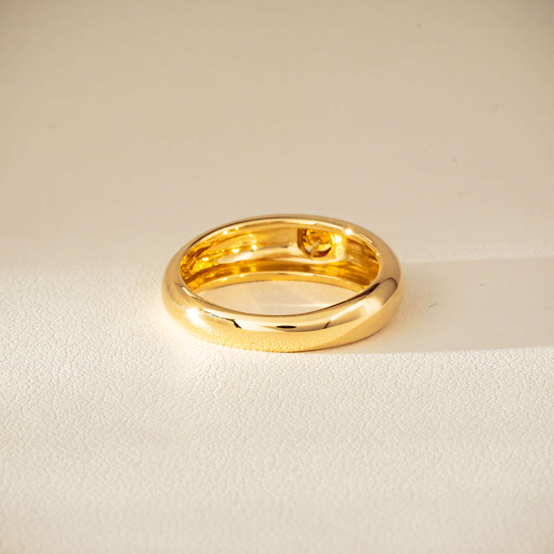 9ct Yellow Gold .16ct Fancy Diamond Kylie Ring-Ring-Walker & Hall