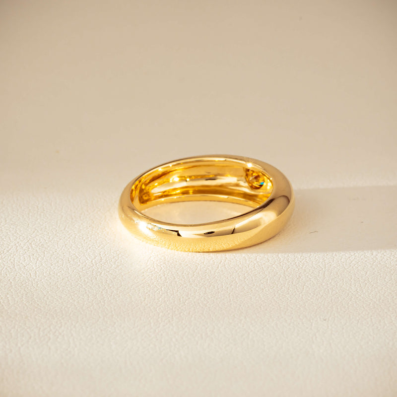 9ct Yellow Gold .16ct Fancy Diamond Kylie Ring-Ring-Walker & Hall