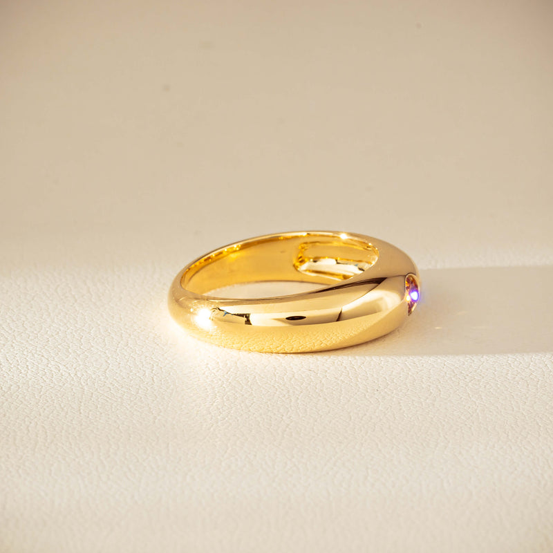 9ct Yellow Gold .16ct Fancy Diamond Kylie Ring-Ring-Walker & Hall