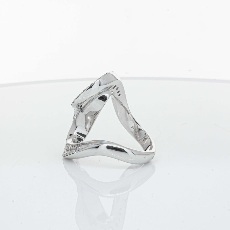 Platinum 1.55ct Diamond Flamenco Ring - Ring - Walker & Hall