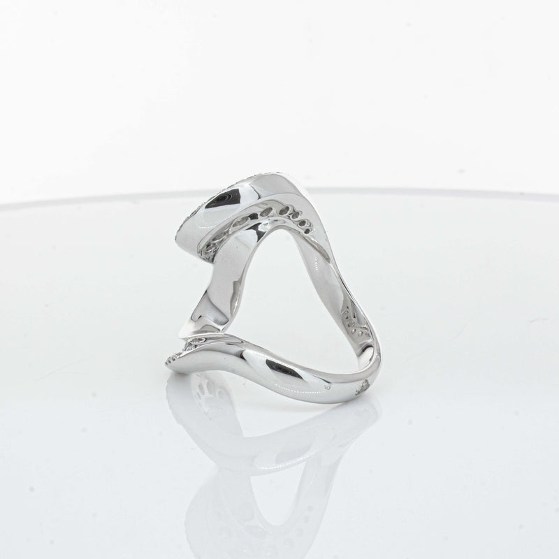 Platinum 1.55ct Diamond Flamenco Ring - Ring - Walker & Hall