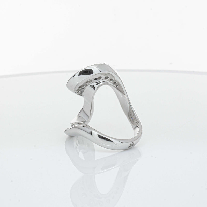 Platinum 1.55ct Diamond Flamenco Ring - Ring - Walker & Hall