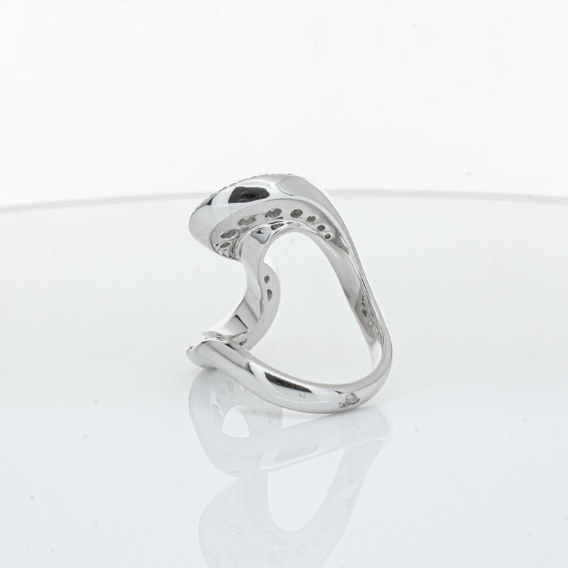 Platinum 1.55ct Diamond Flamenco Ring - Ring - Walker & Hall