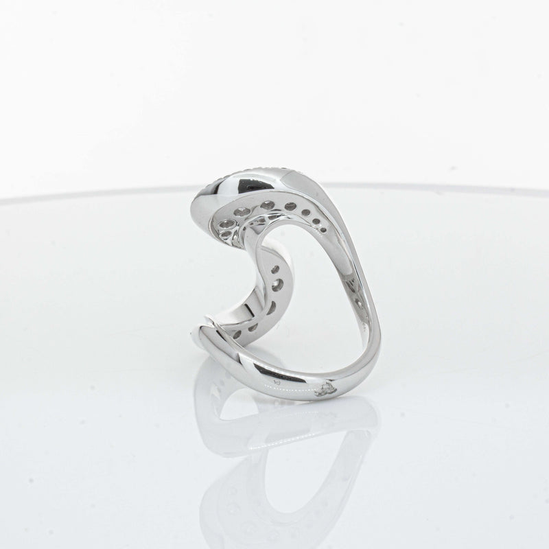 Platinum 1.55ct Diamond Flamenco Ring - Ring - Walker & Hall