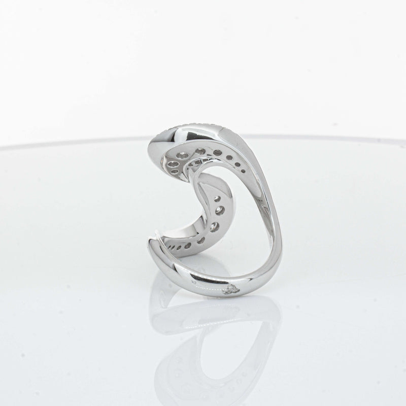 Platinum 1.55ct Diamond Flamenco Ring - Ring - Walker & Hall