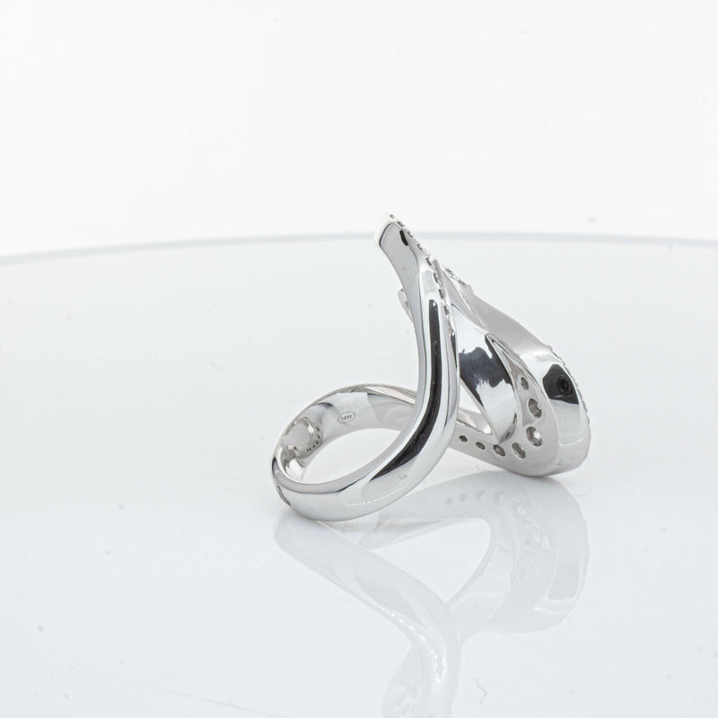 Platinum 1.55ct Diamond Flamenco Ring - Ring - Walker & Hall