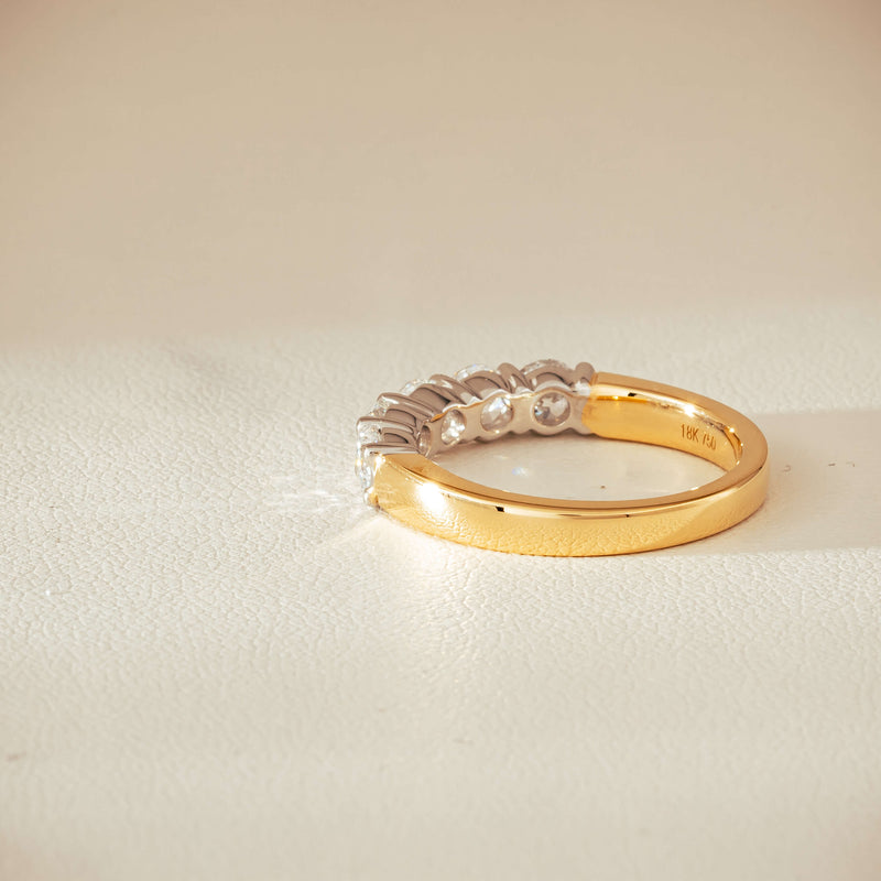 18ct Yellow Gold 1.25ct Diamond Panorama Ring - Ring - Walker & Hall