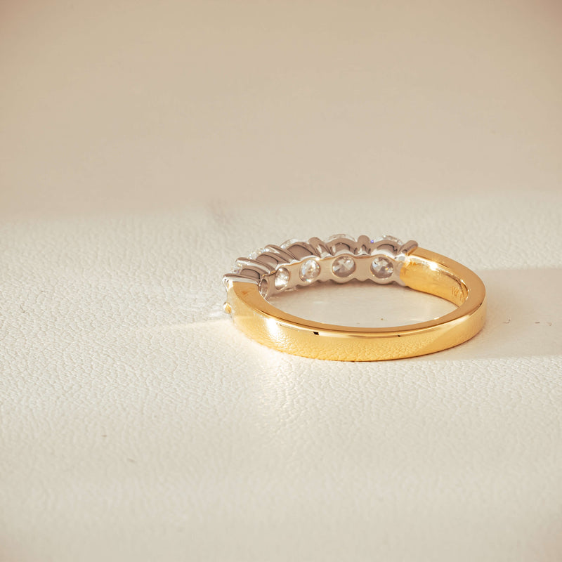 18ct Yellow Gold 1.25ct Diamond Panorama Ring - Ring - Walker & Hall