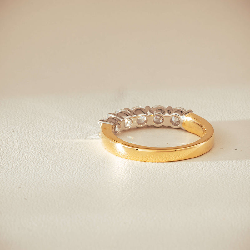 18ct Yellow Gold 1.25ct Diamond Panorama Ring - Ring - Walker & Hall