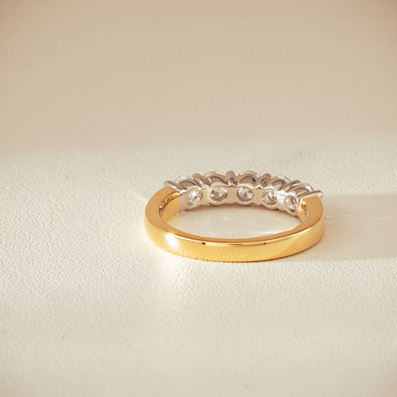 18ct Yellow Gold 1.25ct Diamond Panorama Ring - Ring - Walker & Hall