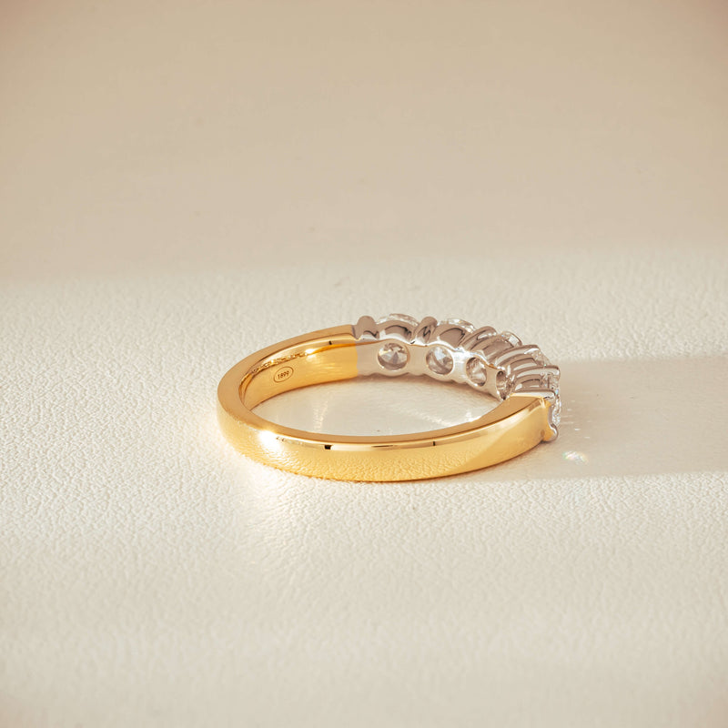 18ct Yellow Gold 1.25ct Diamond Panorama Ring - Ring - Walker & Hall