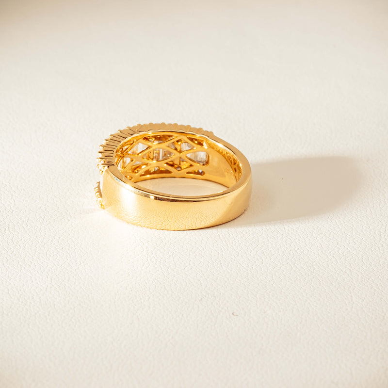 18ct Yellow Gold 1.77ct Diamond Channel-Set Eternity Ring - Ring - Walker & Hall