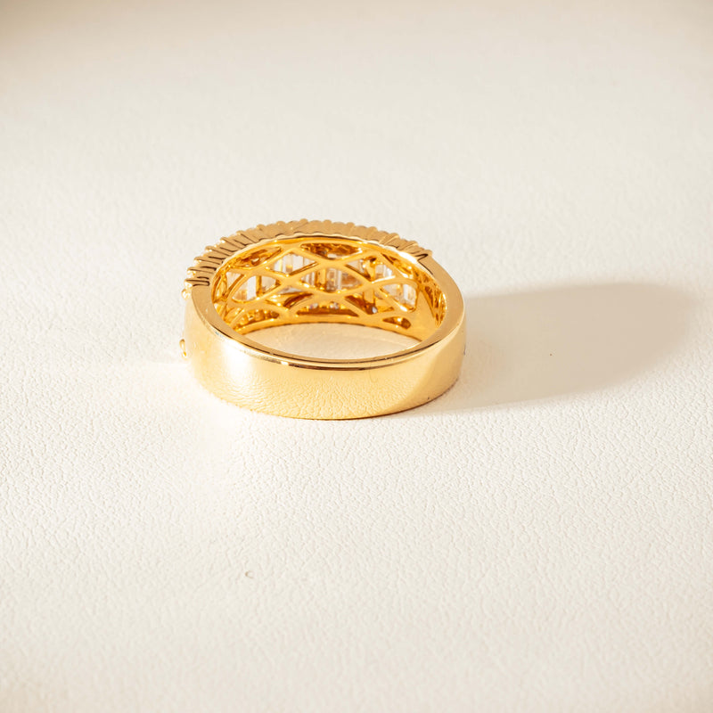 18ct Yellow Gold 1.77ct Diamond Channel-Set Eternity Ring - Ring - Walker & Hall