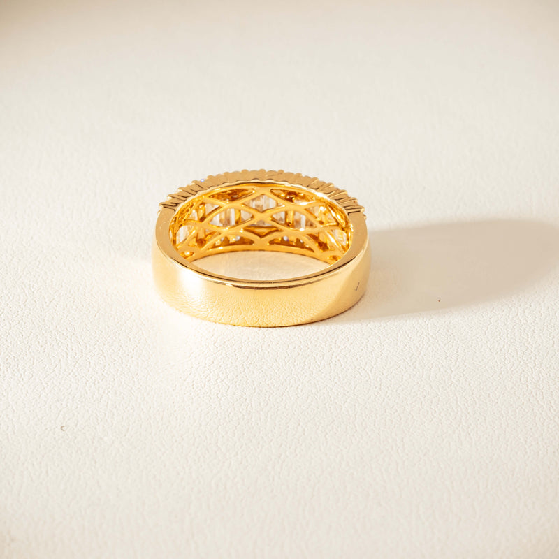 18ct Yellow Gold 1.77ct Diamond Channel-Set Eternity Ring - Ring - Walker & Hall