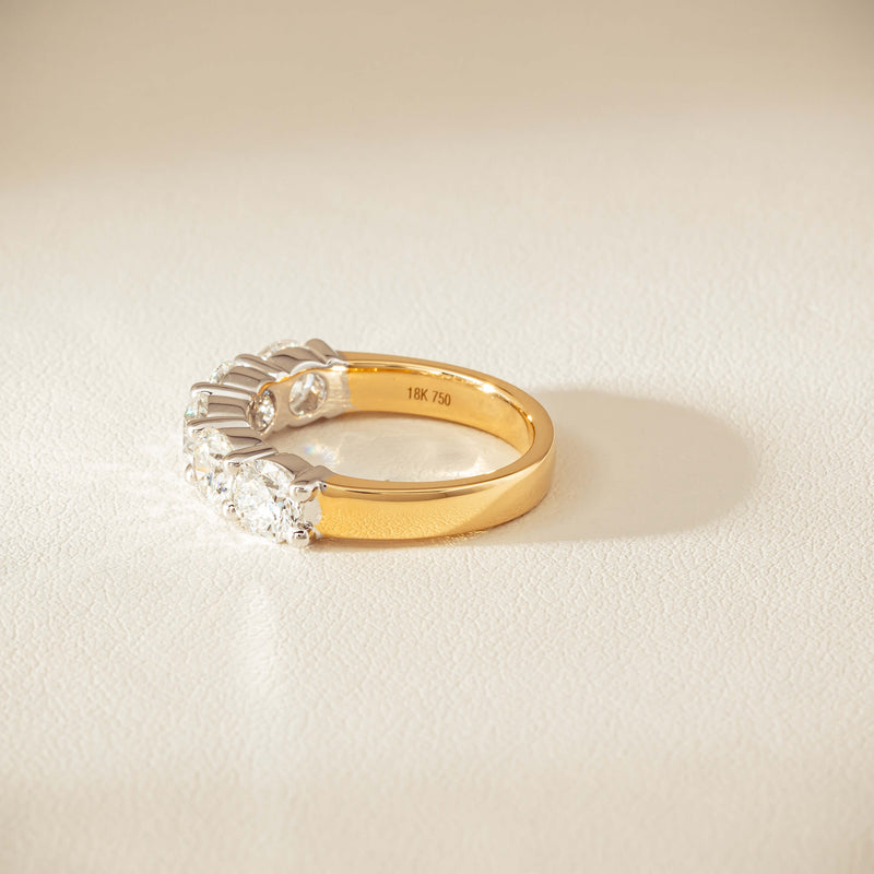 18ct Yellow Gold 2.56ct GIA Diamond Panorama Ring - Ring - Walker & Hall