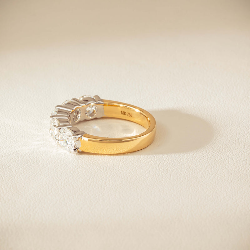 18ct Yellow Gold 2.56ct GIA Diamond Panorama Ring - Ring - Walker & Hall