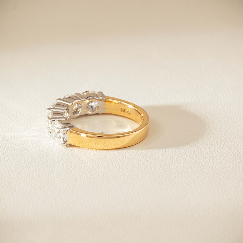 18ct Yellow Gold 2.56ct GIA Diamond Panorama Ring - Ring - Walker & Hall