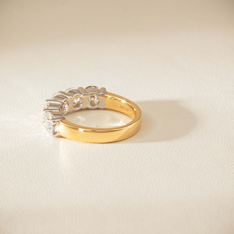 18ct Yellow Gold 2.56ct GIA Diamond Panorama Ring - Ring - Walker & Hall