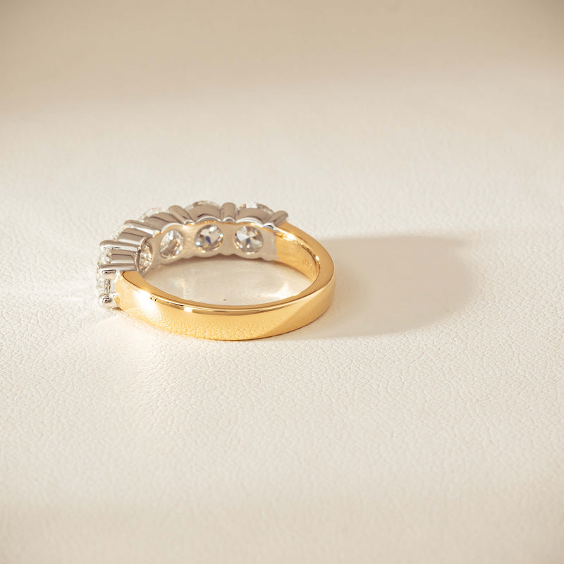 18ct Yellow Gold 2.56ct GIA Diamond Panorama Ring - Ring - Walker & Hall
