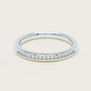 14ct White Gold Diamond Vida Band - Ring - Walker & Hall