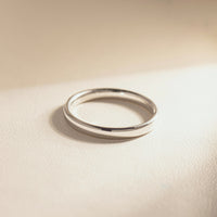 Platinum wedding band
