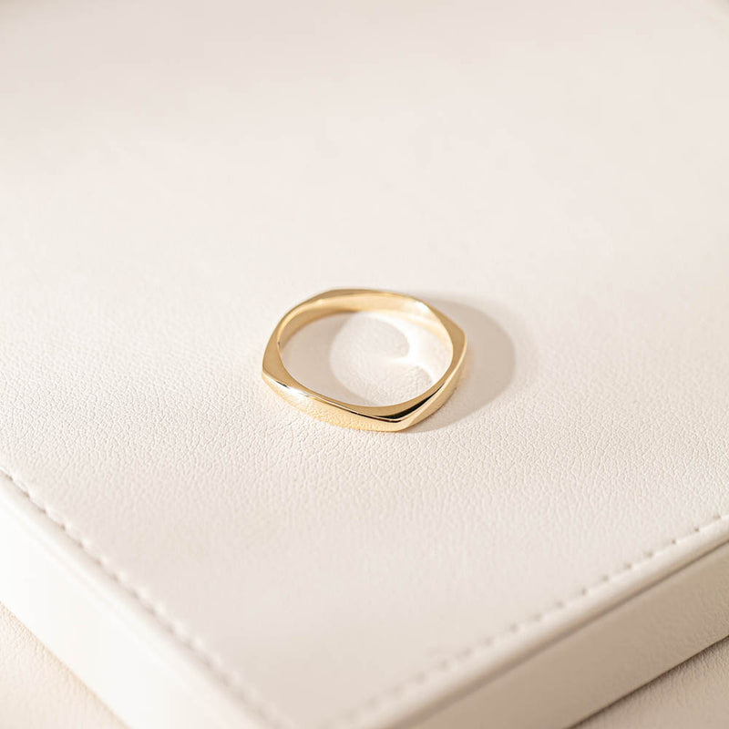 9ct Yellow Gold Eos Ring-Ring-Walker & Hall
