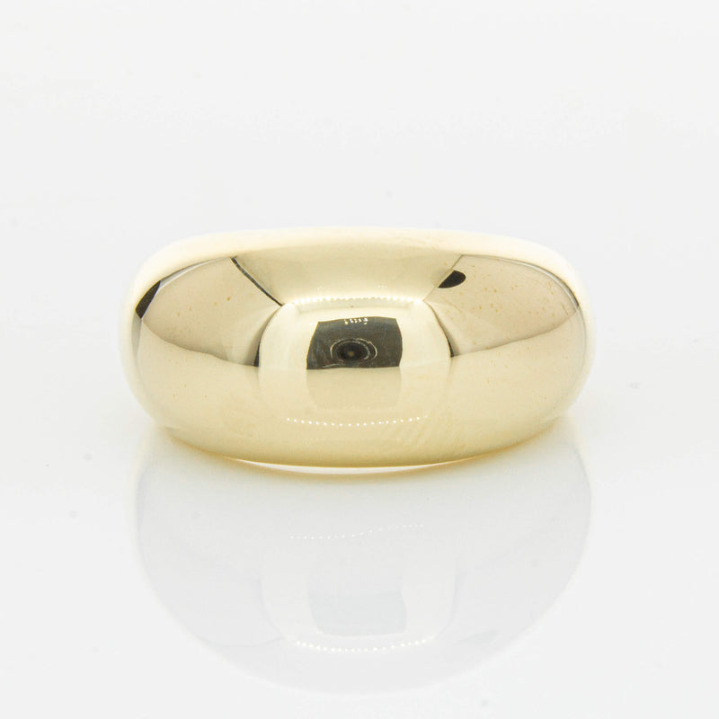 9ct Yellow Gold Madonna Ring-Ring-Walker & Hall