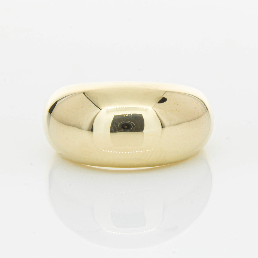 9ct Yellow Gold Madonna Ring-Ring-Walker & Hall